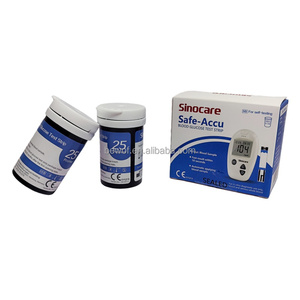 Bandes de test pour diabétiques Safe Accu en vente Sinocare - Product Image 4