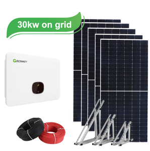 Système de stockage d'énergie solaire domestique tout-en-un, système solaire hybride 15 kW pour la maison avec batterie de secours - Product Image 5