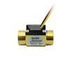 SEN-HZ21WI-44 4-Point Plastic and Brass Water <b>Flow</b> Meter Liquid Medium with Turbine <b>Sensor</b> and Hall Pulse Signal Measurement - Product Image 5