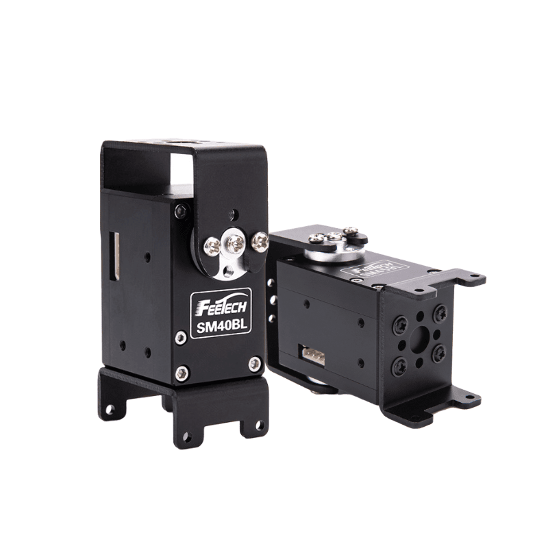 12 В 40 кг высокоточный двойной шарикоподшипник Магнитный энкодер большой угол Smart серийный автобус бесщеточный промышленный робот сервопривод