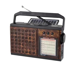 Radio portable à ondes courtes FM AM SW USB TF, lecteur de musique rechargeable, récepteur de poche avec haut-parleur - Product Image 2
