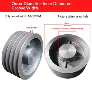 <strong>Belt</strong> <strong>Pulley</strong> 4B Hollow <strong>Motor</strong> Reducer diesel Engine Generator <strong>Motor</strong> Drive <strong>Pulley</strong> Triangle <strong>Pulley</strong> Complete Collection - Product Image 4
