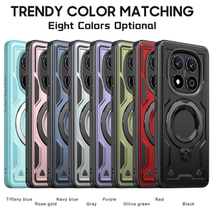 Từ Chân Đế Armor Cứng Điện Thoại Bìa Trường Hợp Đối Với Xiaomi Mi 14T Cho Redmi Lưu Ý 13 14 Pro Cộng Với 11A 14C 13C 12C Poco X6 Pro 4G 5G - Product Image 6
