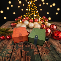 Cadeau de Noël personnalisé boîte rigide magnétique emballage conception libre revêtement UV gaufrage pour impression de logo pour cadre photo affichage