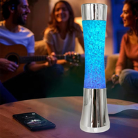 Lampe d'ambiance intelligente à activation sonore RGBIC, pleine couleur, 360° °   Lumière d'ambiance en acrylique effet diamant, Décoration de bureau/murale, Détection de rythme musical