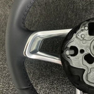 พวงมาลัยรถยนต์หุ้มหนังสำหรับรถยนต์ Volkswagen <span class=keywords><strong>VW</strong></span> CC Magotan Golf 4 5 6 7 R <span class=keywords><strong>Jetta</strong></span> MK5 MK6 MK7 MK7.5 Polo Tiguan Passat GTl GTS GTD - Product Image 5