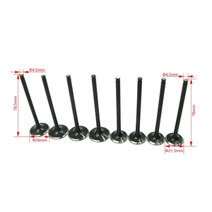 Soupape d'admission et d'échappement de pièces de moteur de <span class=keywords><strong>moto</strong></span> HF Benma pour HONDA CB500 CB500X CB500F - Product Image 2