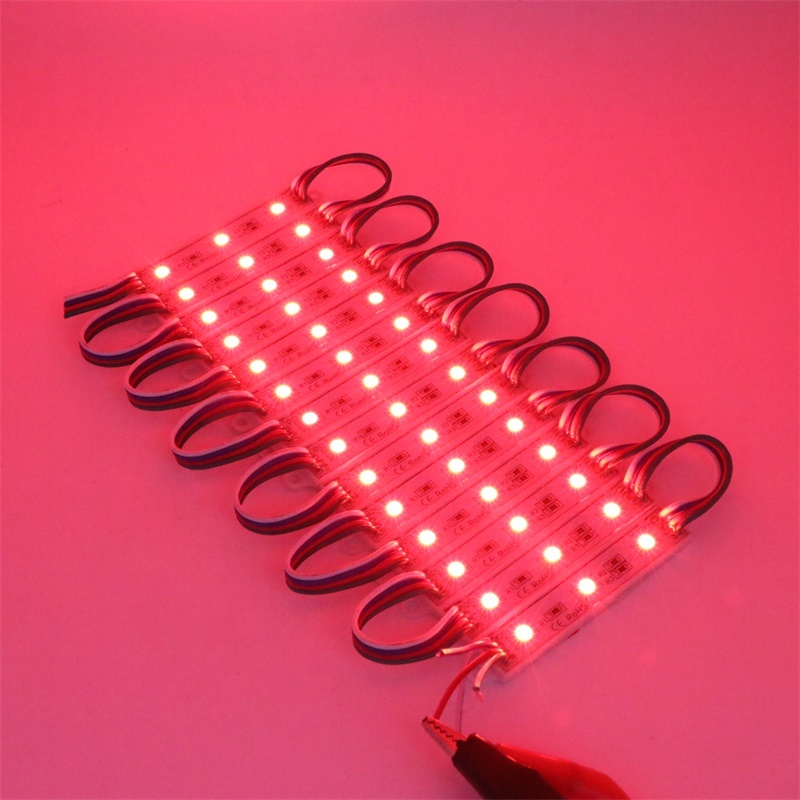 Super Bright Waterproof 12V SMD 3 LED Module Light For Signage - IP65 Rating, High Visibility Easy Install
