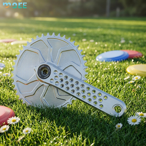 SeeMore ODM/OEM Plato <span class=keywords><strong>de</strong></span> Cadena CNC <span class=keywords><strong>8</strong></span>-13S para <span class=keywords><strong>Bicicleta</strong></span> <span class=keywords><strong>de</strong></span> Gravel 44/46T con <span class=keywords><strong>Dientes</strong></span> Estrechos y Anchos, Montaje Directo, Piñón Cerrado - Product Image 1