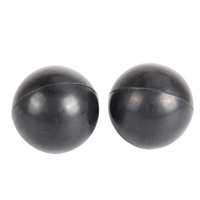 Bola Karet Silika Gel NBR Hitam dan Biru untuk Saringan Getar, Ukuran Kustom, Layanan Pemotongan