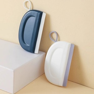 <b>Double</b>-<b>Sided</b> Squeegee For Bathroom Sink Glass <b>Mirror</b> Cleaning Durable Plastic Manual Cleaner With Handle - Product Image 1