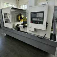 Machine à fileter les tuyaux horizontale CNC à un seul brocheur, robuste, QK1322-1500, pour l'industrie pétrolière