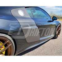 Audi R8 Gen1 yan bıçak plakası için karbon Fiber kapı panelleri