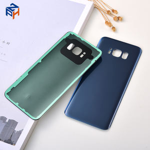 Remplacement de la <span class=keywords><strong>vitre</strong></span> arrière pour <span class=keywords><strong>Samsung</strong></span> Galaxy <span class=keywords><strong>S8</strong></span> G950 <span class=keywords><strong>S8</strong></span> Plus G955 G955F, coque de batterie, porte arrière, boîtier - Product Image 2