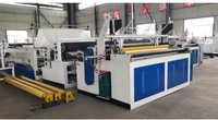 Machine de fabrication de papier de soie entièrement automatique Machine automatique de traitement de papier emballé Enroulement laminé de pâte de bois