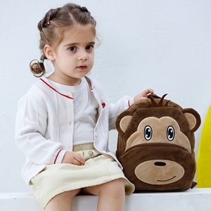 Michley 2025 nouveau Style <span class=keywords><strong>cartable</strong></span> sac à dos sac de rangement de haute qualité doux flanelle dessin animé Mochilas Service personnalisé Animal - Product Image 5