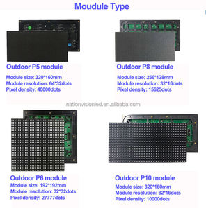 Pantalla LED para Exteriores con Chasis <span class=keywords><strong>de</strong></span> Aluminio P5, Impermeable IP66, para Carteleras y Señalización Vial - Product Image 5