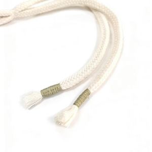 Retro Woven Hat Drawcord with Tassel and <b>Shoelace</b> Garment Use Support Custom Factory Direct Sales - Product Image 3
