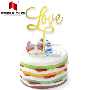 Venta al por mayor de la torta de la boda para la novia y <span class=keywords><strong>el</strong></span> novio pastel de boda decoración de la Mesa - Product Image 5