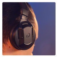 Pioneer DJ HDJ-F10 : Casque de monitoring sans fil haut de gamme |   SonicLink 9ms, Bluetooth 5.2 ANC |   Robuste, pour le DJing, le streaming et la production