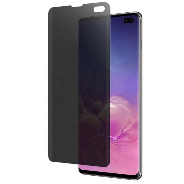 Good Quality Curved Edge Anti Glare Privacy Tempered LCD Glass Cover 0.33mm 2.5D 9H Screen Protector for Samsung S10 5G 6.7inch