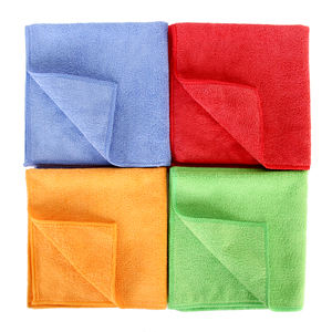 Serviette en microfibre 40*40cm 300GSM 80% polyester 20% polyamide, chiffon de nettoyage, chiffon de polissage pour voiture, serviettes de nettoyage pour voiture - Product Image 2