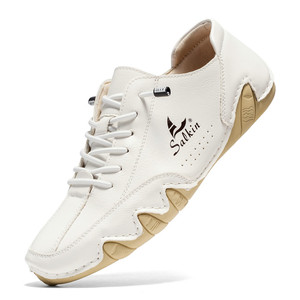 Chaussures basses décontractées pour hommes, en microfibre respirante, avec fermeture élastique, grande taille, pour le sport et les loisirs. - Product Image 5