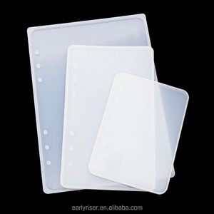 Moule de couverture de cahier Early Riser pour la coulée de résine époxy bricolage <span class=keywords><strong>Silicone</strong></span> moules en <span class=keywords><strong>Silicone</strong></span> transparent outils de gâteau Moule <span class=keywords><strong>Silicone</strong></span> - Product Image 5