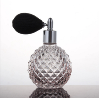 Bouteille de parfum d'atomiseur rechargeable vide de haute qualité de 50 ml 100ml avec la pompe d'airbag de couleur différente