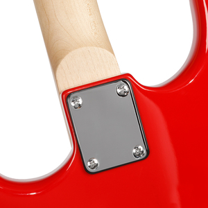 Kits de guitare Minsine OEM modèle ST MS-100, corps solide, coloré, guitare électrique solo à 6 cordes, pont à trémolo, touche en palissandre - Product Image 4