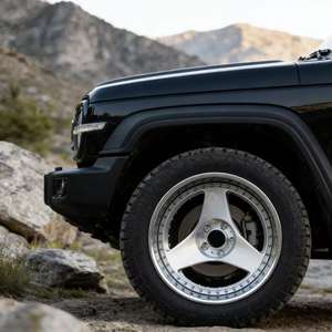 Jantes en alliage forgées à 3 pièces, concaves profondes, polies, T6061, 18, 19, 20, 21, 22, 23, 24 pouces, 5X112, 5X108, 5X114.3, 5X120, moyeux - Product Image 3