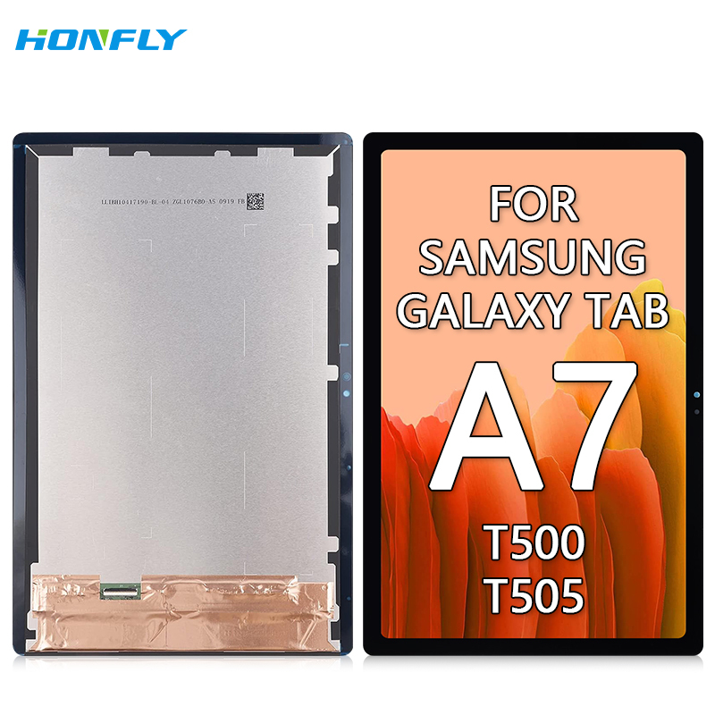 Honfly Good Quality Cheap Price Lcd <strong>Replacement</strong> for Samsung Galaxy Tab A7 10.4 SM-<strong>T500</strong> SM-T505 Lcd Display <strong>Touch</strong> <strong>Screen</strong>