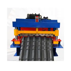 Hot Selling China Supplier Steel Step Sheet Press Aluminum Roll Product Glazed Tile Roof Form Machine