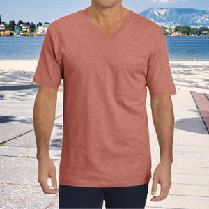 Camisetas Deportivas de Verano para Hombre, 100% Algodón, Cuello Redondo, Manga Corta, Corte Regular, 220 Gramos, Tejido Grueso de Secado Rápido - Product Image 3