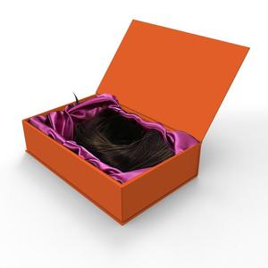 custom hair packaging boxes wholesale bundles wig packaging for hair extension storage box