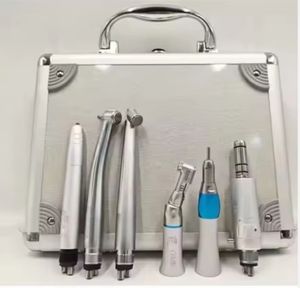 Juego de piezas de mano dentales 45 ° 2 Agujeros 4 agujeros 3 vías Spray de agua Kit de pieza de mano de baja velocidad Juego de escalador de aire Led Pieza de mano <span class=keywords><strong>dental</strong></span> - Product Image 2