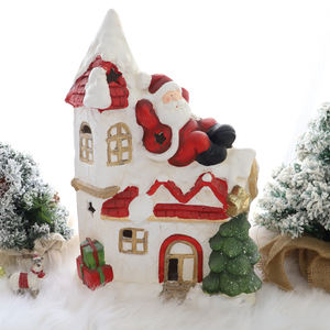 MGO – lumière Led personnalisée pour décoration de noël, artisanat en résine, cadeaux d'aigle, décoration de maisons de Village de noël - Product Image 1