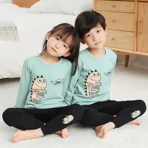 Neues Modell Baumwolle Nachtwäsche Baby Boy Dinosaurier Kleidung Kinder Pyjama Großhandel