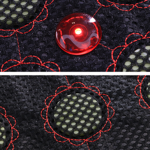 Estera PEMF Bio Jade personalizada de fábrica, turmalina infrarroja lejana, terapia de piedra caliente, almohadilla magnética, aplicación de masaje corporal - Product Image 4