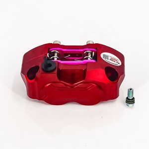 Étrier <span class=keywords><strong>de</strong></span> <span class=keywords><strong>frein</strong></span> 4 pistons en aluminium pour moto Ducati Honda Yamaha Aprilia - Product Image 5