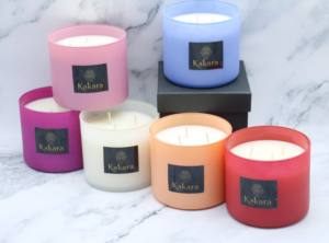 Bougie parfumée personnalisée, purification de l'air domestique, naturelle, florale, 3 mèches, cire de soja, bougies parfumées - Product Image 6