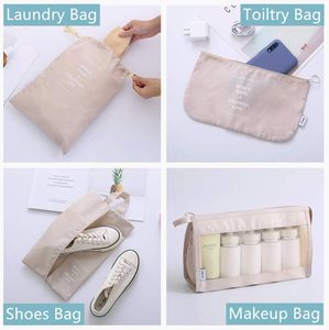 Ensemble de cubes de compression ultra-légers, sacs organisateurs de voyage personnalisés pour bagages, valises et sacs de voyage - Product Image 5