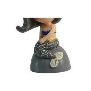 Figura Decorativa <span class=keywords><strong>de</strong></span> Resina <span class=keywords><strong>de</strong></span> Sirena Pintada a Mano, Impermeable, Divertida, <span class=keywords><strong>de</strong></span> <span class=keywords><strong>Dibujos</strong></span> Animados, para Acuario, Decoración del Hogar, Regalo <span class=keywords><strong>de</strong></span> Navidad - Product Image 6