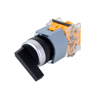 Tombol henti darurat ABS IP67 berbentuk jamur khusus untuk otomatisasi pabrik Model Diameter kepala 40mm LA39-B1-R02Z/r