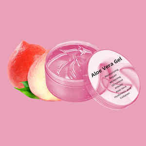 개인 로고 브라이트닝 젤 알로에 베라 페이스 크림 천연 유기농 99% 순수 알로에 베라 젤 - Product Image 4