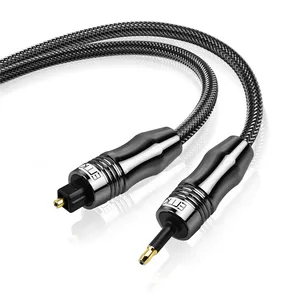 Digital Sound Toslink to Mini Toslink Cable 3.5mm SPDIF Optical Cable 3.5 to Optical Audio Cable Adapter