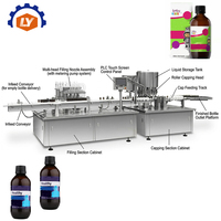 Automatische 10-200ml vloeistofvulmachine voor siroop, sap, orale druppels, vitamine, kruidenextracten, flessen en lichaamsmassageolie