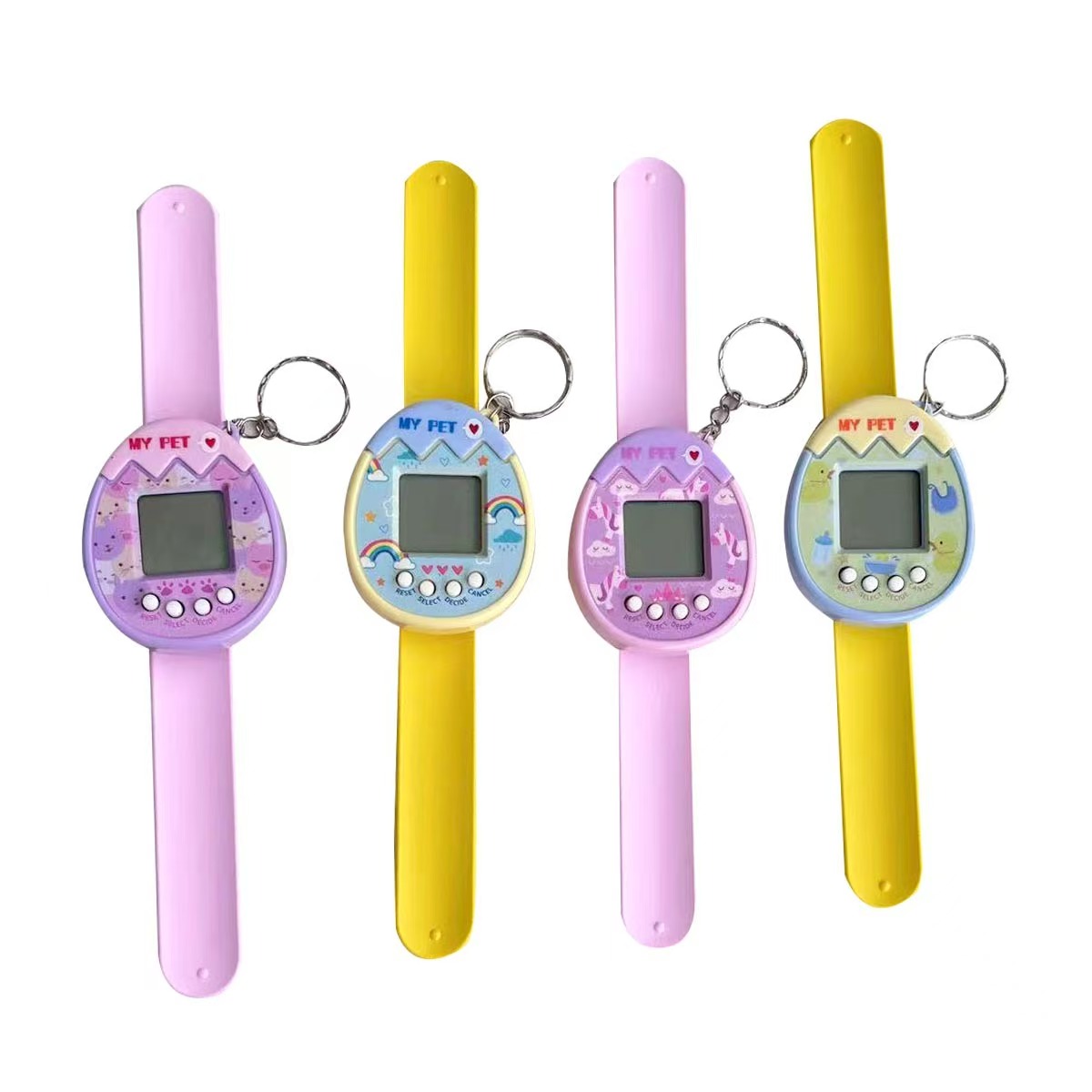 Zhengyue Wrist Key Chain Electronic Pet Toy - Virtual Network Game Console