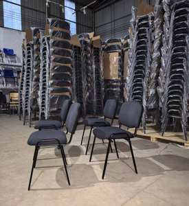 Chaises de conférence, de bureau et d'école en tissu, empilables, durables, modernes, populaires, vente en gros, couleur personnalisée - Product Image 6