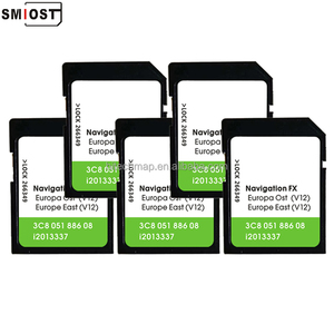 Cartes <span class=keywords><strong>de</strong></span> navigation SMIOST CID pour voiture, <span class=keywords><strong>carte</strong></span> mémoire GPS SD pour navigation par satellite pour VW FX OST V12 Sharan Eos Europe - Product Image 3